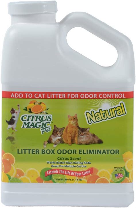 Freshen Up Your Cat's Litter Box with Citrus Magic Litter Paws
